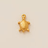 Stainless Steel Conch Turtle Necklace Pendant Furnace Vacuum Plated 18K Gold Color Preservation Summer Beach Style