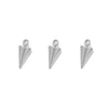 Stainless Steel Cone Pendant Jewelry Accessories Gold Electroplated