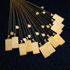 Stainless Steel Constellation Geometric Retro Women's Necklace With Electroplating