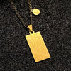 Stainless Steel Constellation Geometric Retro Women's Necklace With Electroplating