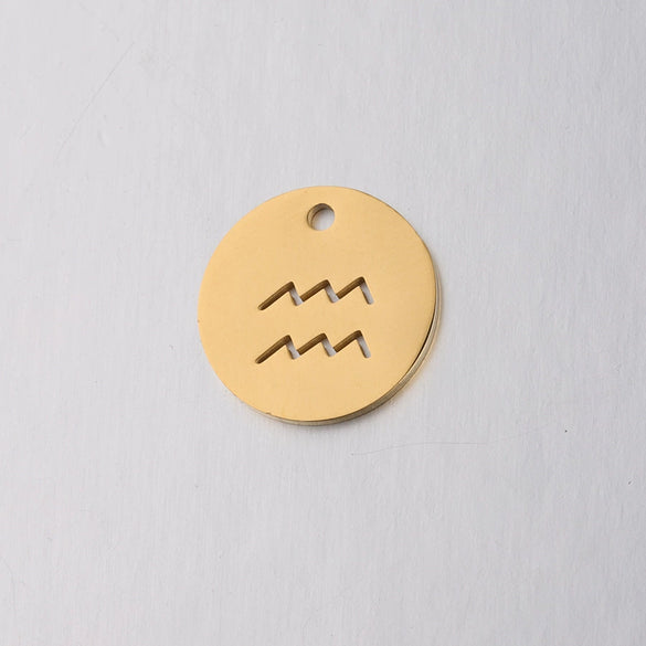 Stainless Steel Constellation Pendant Jewelry Accessories With Mirror Finish Polishing