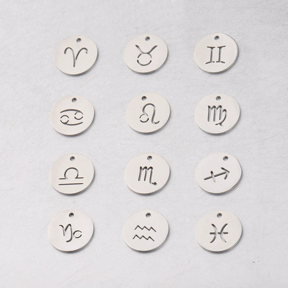 Stainless Steel Constellation Pendant Jewelry Accessories With Mirror Finish Polishing