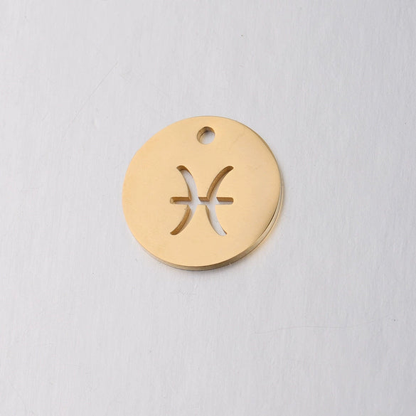 Stainless Steel Constellation Pendant Jewelry Accessories With Mirror Finish Polishing