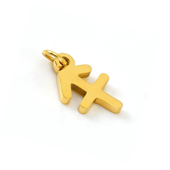 Stainless Steel Constellation Pendant Necklace Cutting Process Fashion Style