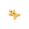 Stainless Steel Constellation Pendant Necklace Cutting Process Fashion Style