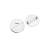 Stainless Steel Convex Embossed Brooch Base Blank Tray Diy Jewelry Accessories Garment Decorative Set With Electroplating