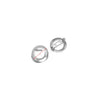 Stainless Steel Convex Embossed Brooch Base Blank Tray Diy Jewelry Accessories Garment Decorative Set With Electroplating