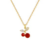 Stainless Steel Copper Animal Zodiac Cartoon Style Full Diamond Women's Necklace