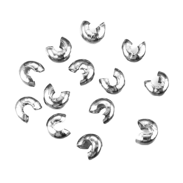 Stainless Steel Crescent Buckle Bracelet With Positioning Beads And Electroplating Process