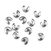 Stainless Steel Crescent Buckle Bracelet With Positioning Beads And Electroplating Process