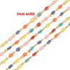 Stainless Steel Cross Dripping Oil Beads Jewelry Accessories For Necklace Bracelet Kanklet