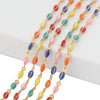 Stainless Steel Cross Dripping Oil Beads Jewelry Accessories For Necklace Bracelet Kanklet