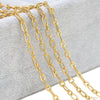 Stainless Steel Cross Embossed O Shaped Chain Jewelry Accessories With Electroplating