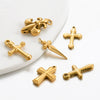Stainless Steel Cross Oil Pressure Accessories Electroplated Multistyle Diy Necklace Bracelet Earrings Pendant
