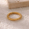 Stainless Steel Crown Ring Electroplating Niche Design Allmatch Opening Adjustable Couple Ring