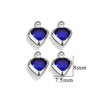 Stainless Steel Crystal Water Drop Pendant Necklace Electroplated Jewelry Accessories Wholesale