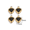 Stainless Steel Crystal Water Drop Pendant Necklace Electroplated Jewelry Accessories Wholesale