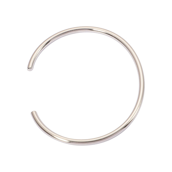 Stainless Steel Cshaped Open Simple Bracelet Jewelry Accessories Electroplated 18K Furnace Gold