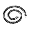 Stainless Steel Cuban Chain Geometric Style Men's Necklace