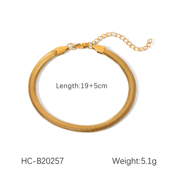 Stainless Steel Cuban Chain Tassel Love Zircon Inlaid Women's Fashion Bracelet