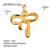 Stainless Steel Cute Oil Dropping Animal Style Pendant Necklace Accessories For Women With Electroplating