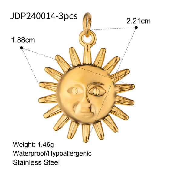Stainless Steel Cute Oil Dropping Animal Style Pendant Necklace Accessories For Women With Electroplating