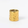 Stainless Steel Cylinder Pattern Casting Electroplating Bead Accessories For Diy Bracelet