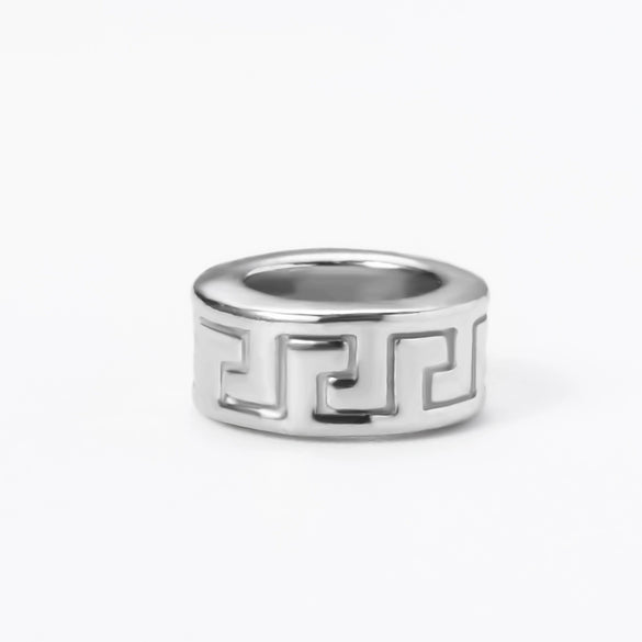 Stainless Steel Cylinder Pattern Casting Electroplating Bead Accessories For Diy Bracelet