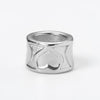 Stainless Steel Cylinder Pattern Casting Electroplating Bead Accessories For Diy Bracelet