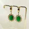 Stainless Steel Devil's Eye Animals Zodiac Personality Fashion Women's Earrings Electroplated