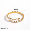 Stainless Steel Diamondencrusted Geometric Women's Bracelets