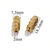 Stainless Steel Diecasting Round Bead Jewelry With Dragon Pattern And Electroplating Treatment