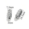 Stainless Steel Diecasting Round Bead Jewelry With Dragon Pattern And Electroplating Treatment