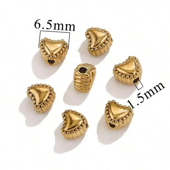 Stainless Steel Diecasting Round Bead Jewelry With Dragon Pattern And Electroplating Treatment