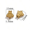 Stainless Steel Diecasting Round Bead Jewelry With Dragon Pattern And Electroplating Treatment