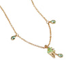 Stainless Steel Dopamine Fruit Series Animal Zodiac Electroplated Women's Clavicle Necklace