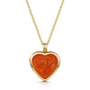 Stainless Steel Dopamine Necklace Geometric Heart Square Round Electroplating For Women