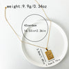 Stainless Steel Dragon Necklace Electroplated Fashion Allmatch Pendant Accessories