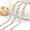 Stainless Steel Dripping Oil Doublesided Grinding Trendy Jewelry Chain For Men And Women Handmade