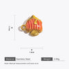 Stainless Steel Dripping Oil Fish Shape Pendant Jewelry For Necklace And Bracelet