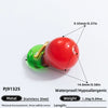 Stainless Steel Dripping Oil Pastoral Style Fruit Food Jewelry Accessories Bracelet Necklace Pendant