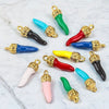 Stainless Steel Dripping Oil Three Dimensional Pepper Pendant Jewelry Earrings Luggage Pendant Diy Handmade