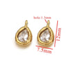 Stainless Steel Drop Pendant Necklace Fashion Diy Jewelry Accessories With Polishing Process