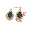 Stainless Steel Drop Pendant Necklace Fashion Diy Jewelry Accessories With Polishing Process