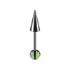 Stainless Steel Drop Shape Pendant Piercing Jewelry Electroplated Fashion Unisex