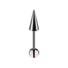Stainless Steel Drop Shape Pendant Piercing Jewelry Electroplated Fashion Unisex