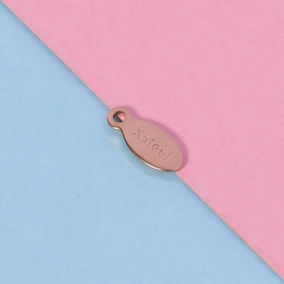 Stainless Steel Drop Shaped Geometric Jewelry Accessories Tail Pendant