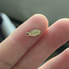 Stainless Steel Drop Shaped Geometric Jewelry Accessories Tail Pendant