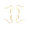 Stainless Steel Ear Studs And Ear Hook Earrings Accessories Electroplated For Diy Jewelry