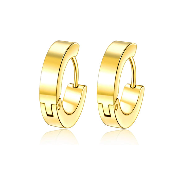 Stainless Steel Earrings Simple Style